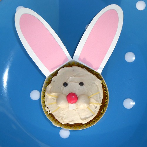 bunny cupcakes