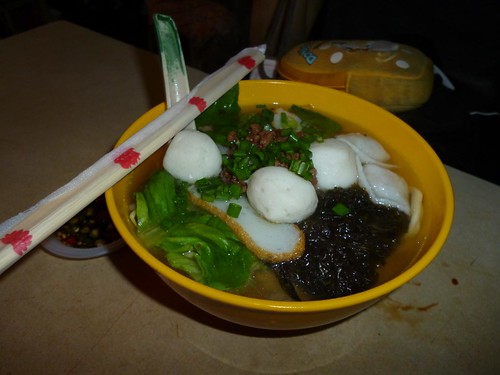 Fishball soup, Imbi markets