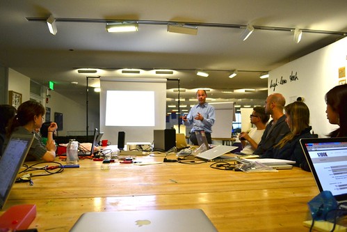 Rob Faludi leading an Xbee workshop @ High-Low Tech // MIT Media Lab
