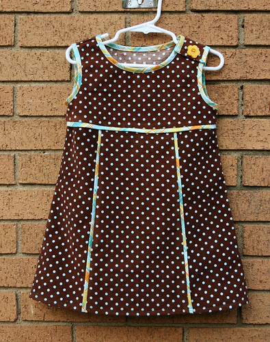 brown cord dress 1
