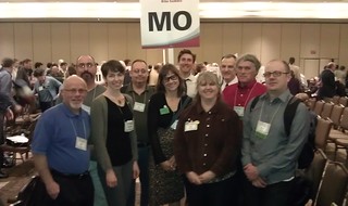 Missouri delegation at the 2012 National Bike summit