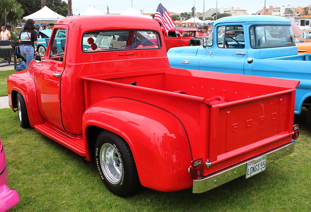 This'55 Ford F100 ia a real looker