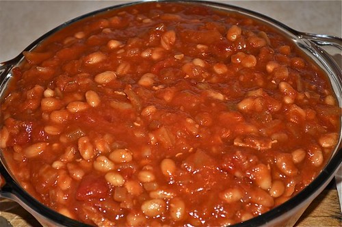 baked beans/finished dish