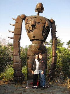 Matt and Virginia at Ghibli Museum, Tokyo, Japan