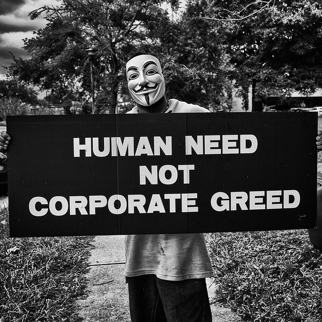 Human Need Not Corporate Greed