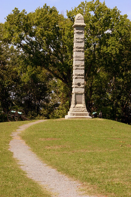 2nd Minnesota Monument, Delong Reservation, Missionary Ridge