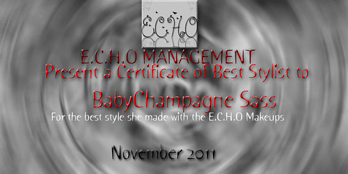 Face of ECHO- nov 2011 winner  by Babychampagne