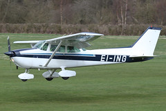 EI-ING - 1981 Reims built Cessna 172P Skyhawk, about to touchdown on 27L at Barton