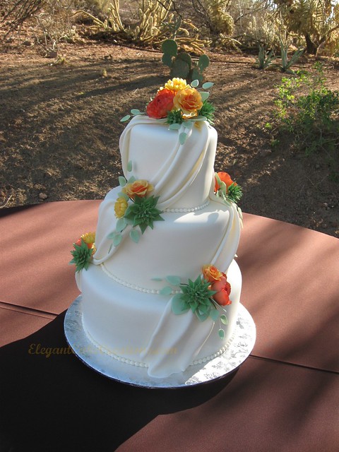 Fall Colors Garden Wedding I so much enjoyed working on this cake