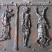 "Martiri", detalle de la puerta de la Basílica de San Pedro