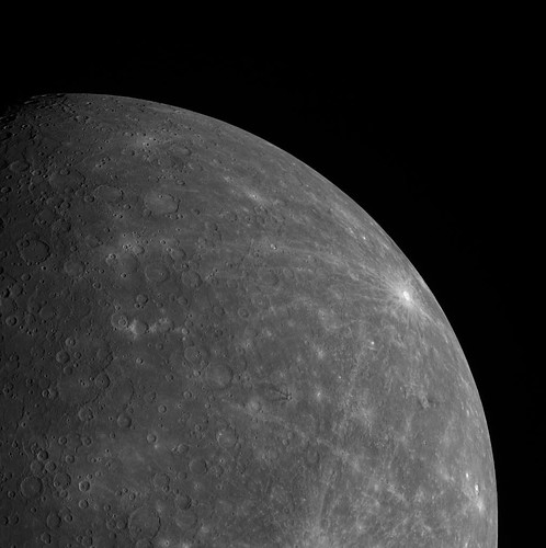 Mercury in Limb-o (NASA, MESSENGER, 09/19/11)