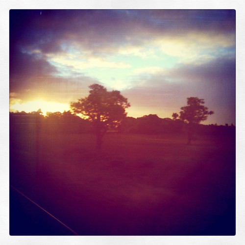 On the train to London has some beautiful moments