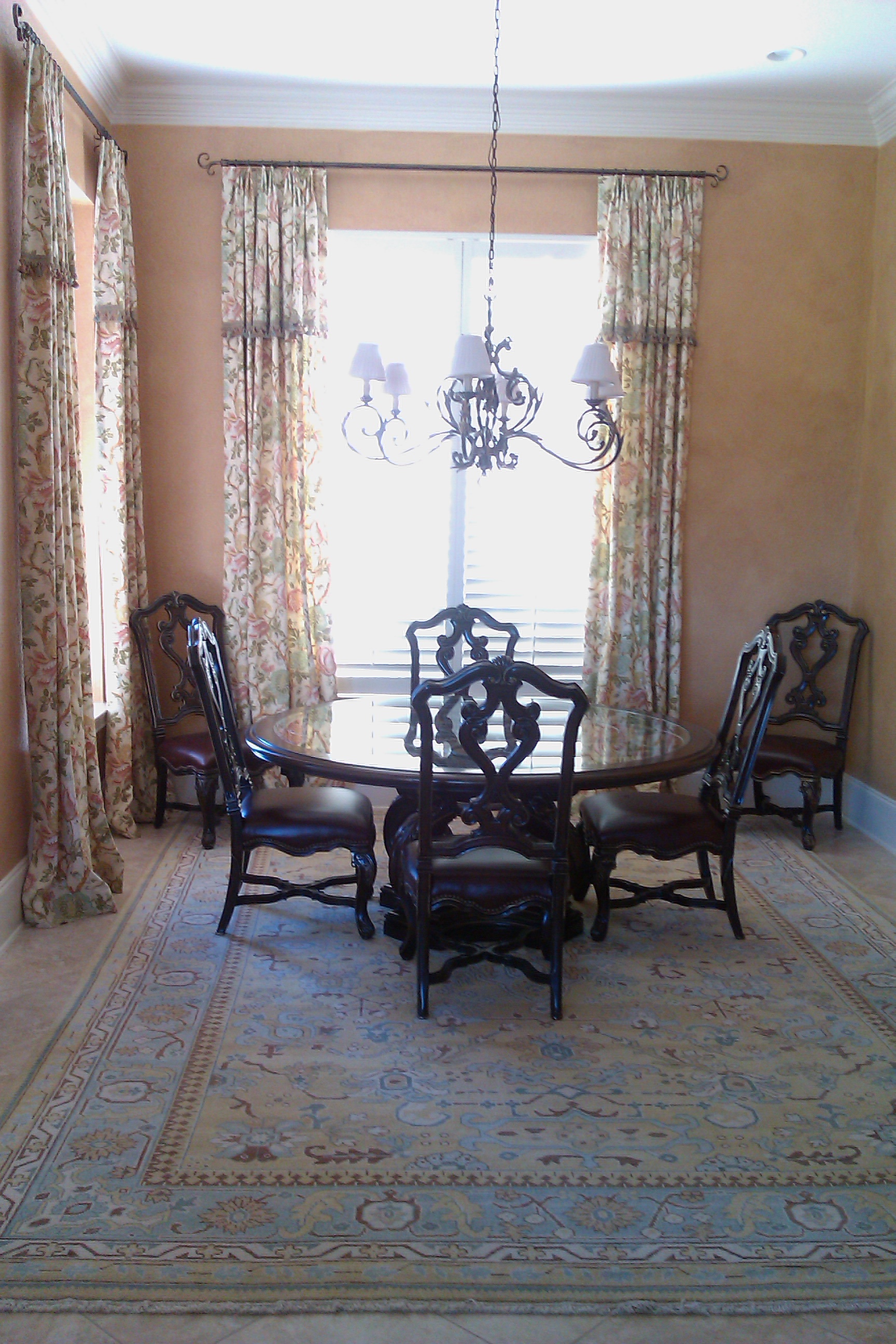 Dining Room Italian Style with Glazed Walls | Flickr - Photo Sharing!