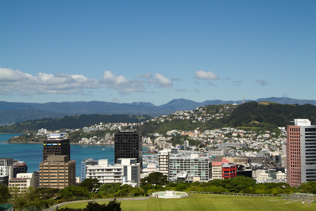 View of Wellington, NZ