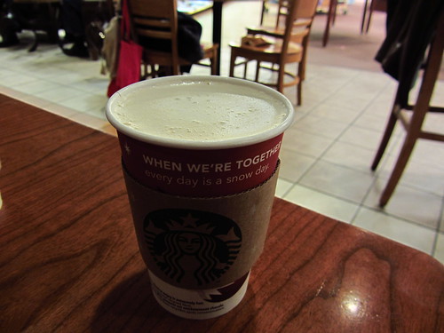 Starbucks - Tazo Chai Eggnog Latte