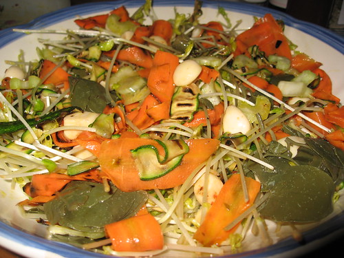 Insalata di verdure grigliate con aglio dolce di Stefania Cuozzo