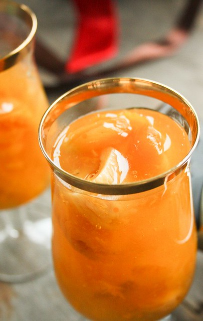 hot dried apricot drink - kisielius