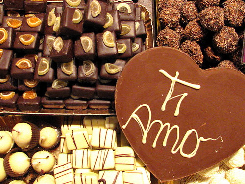 Feria de Chocolate en Santa Croce, Florencia, Italia. by Miradas Compartidas