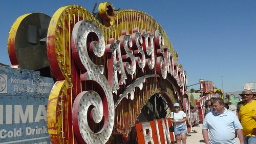 Sassy Sally sign, Neon Boneyard, Las Vegas