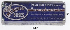 Mercury Buses - built by Mercury Aircraft, Hammondsport, NY