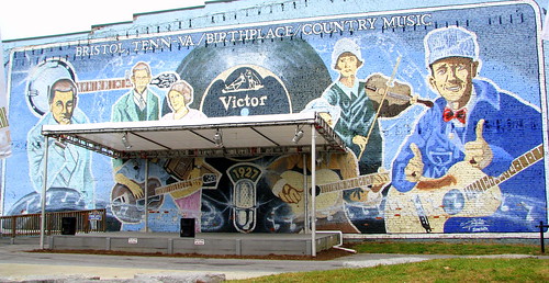 Birthplace of Country Music Mural - Bristol, TN
