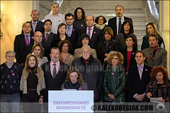  Declaración institucional en el Ayuntamiento de Bilbao por el Día Internacional contra la Violencia  hacia las mujeres