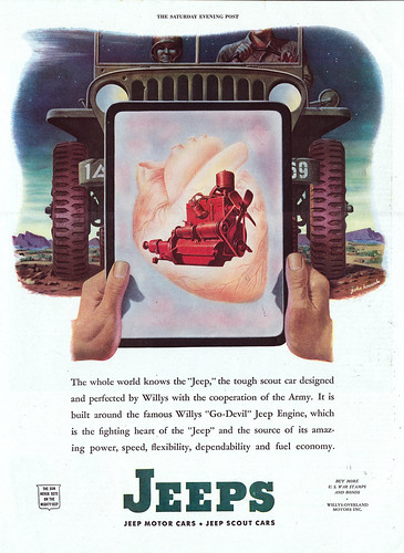 John Howard 1944 Saturday Evening Post "The Fighting Heart of the Jeep" by ThisOldJeepDotCom
