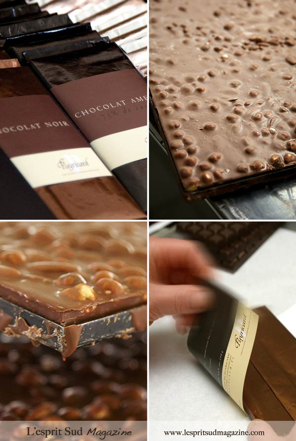 Chocolate bars - Puyricard atelier