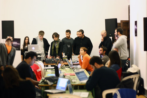 ILIOS workshop in Lucena Cordoba, Sensxperiment festival