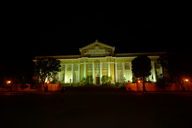Pangasinan Provincial Capitol at Night