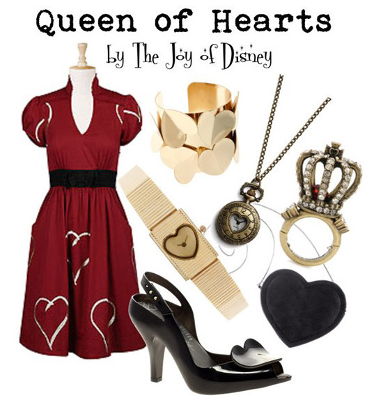 Inspired by: Queen of Hearts -- Alice in Wonderland