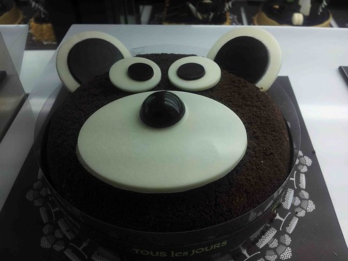 bear cake @ Tous Les Jours