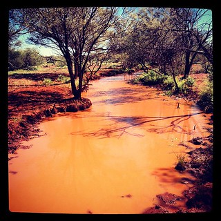How muddy is my
creek