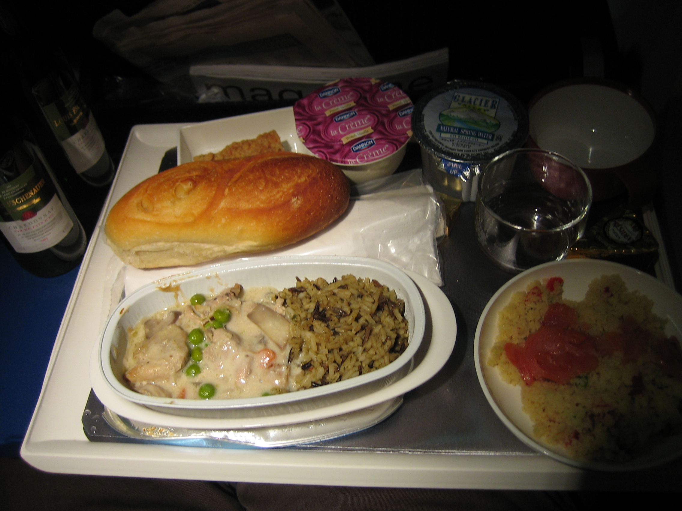 Air France Airplane Food