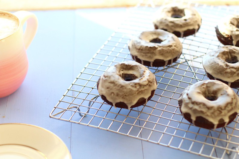 Baked Chocolate Donuts