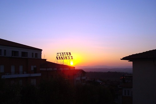 italy night sunrise geotagged tuscany spa terme chianciano