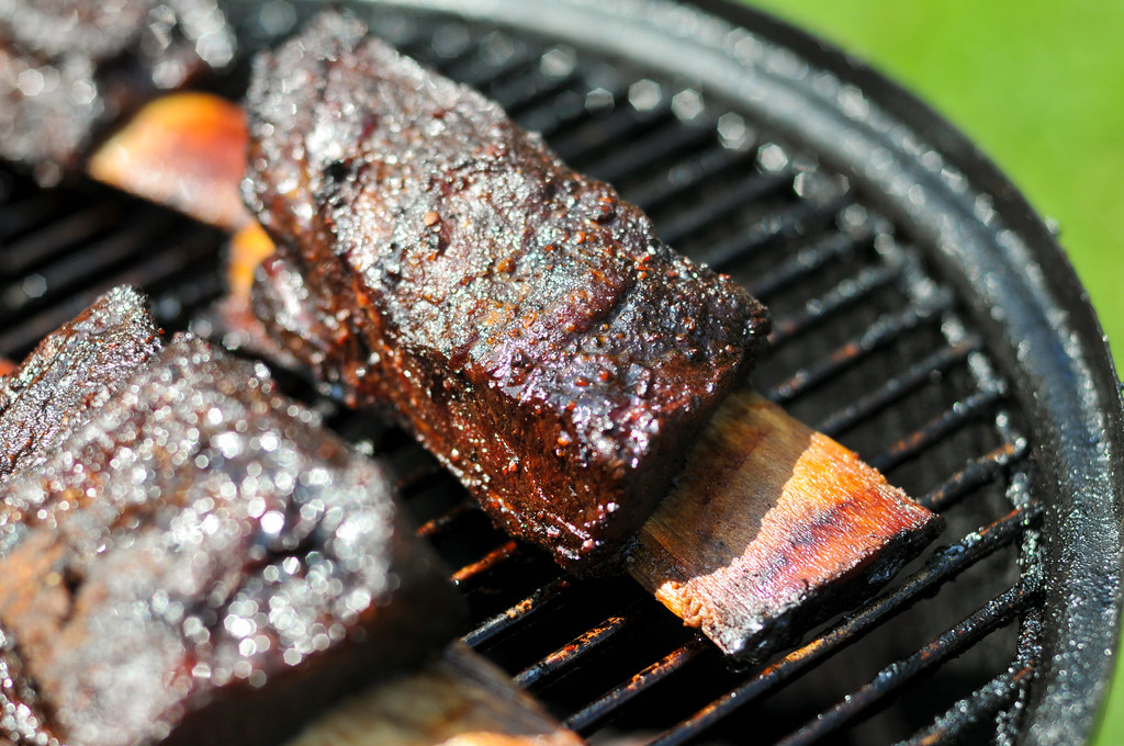 Salt and Pepper Smoked Short Ribs