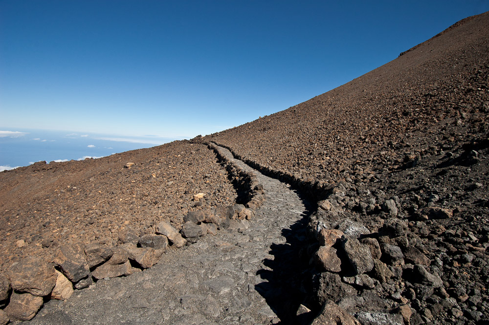 Ruta al mirador de Pico Viejo en el Teide