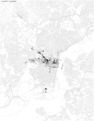Geotag clusters in Philadelphia (2009)