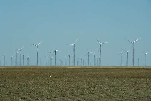 sky hot windmill raw wind farm heat agriculture westtexas desolate greenenergy
