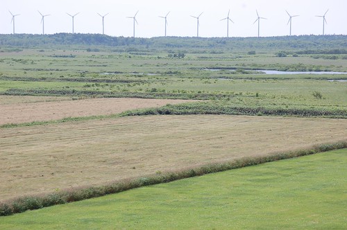 japan skyline landscape hokkaido windmills