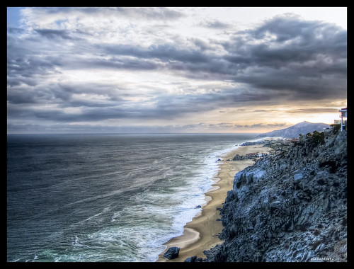 ocean sunset seascape beach clouds canon landscape mexico cabo surf cliffs cabosanlucasmexico canons95