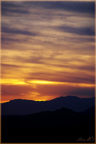 sunset arizona sky usa nature phoenix landscape evening colorful view az hills picturesque cavecreek orangeblue complementarycolors minimalistlandscape blackmountainsummitpark
