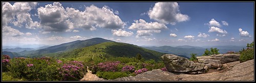 sky mountains clouds nc rocks northcarolina hdr appalachiantrail rhododendrons roanmountain 3xp photomatix tonemapped at janebald roanmountainshighlands