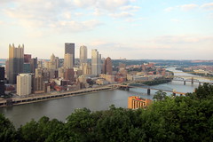 Pittsburgh: Skyline and Monongahela River from Mount Washington