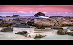 'Redgate beach at dawn, South-Western Australia'