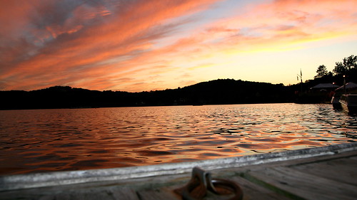 sunset lake colors lakemohawk