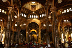 Interior, the Basilica of Nuestra Señora de los Ángeles / La Basílica de Nuestra Señora de los Ángeles