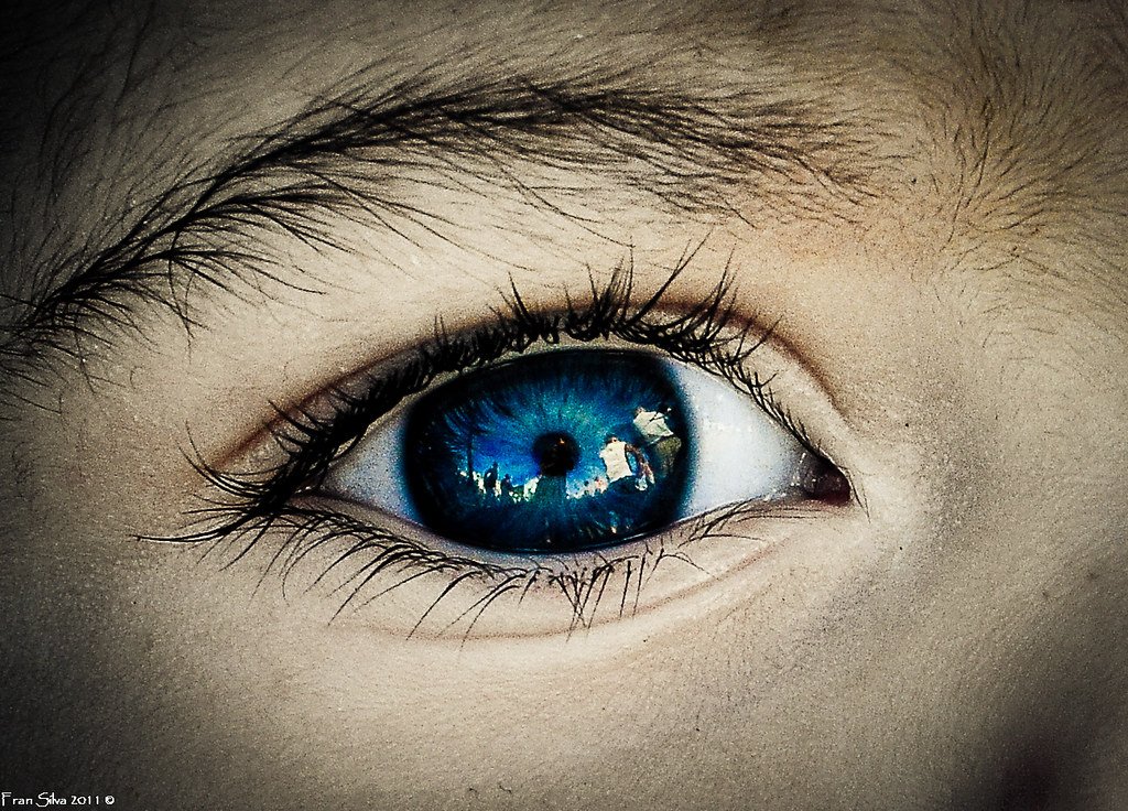 Blue eye...