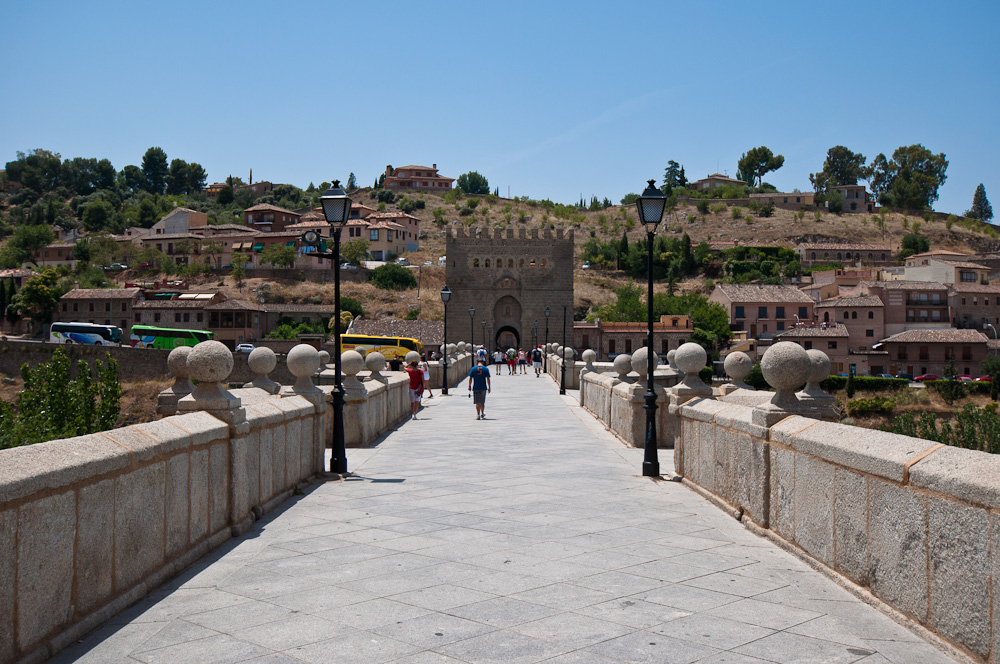 El Puente de San Martín en Toledo